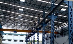 SINGLE GIRDER  IN DOUBLE SHED